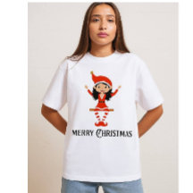 Fröhlicher Weihnachtself - Frohe Feiertage