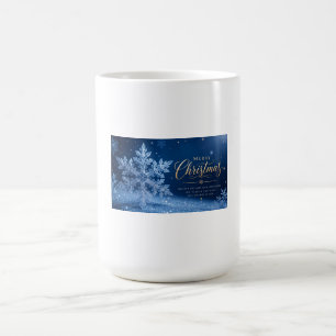Fröhlicher Weihnachtsgruß Text Kaffeetasse
