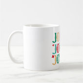Fröhlicher Weihnachtskaffeebecher Kaffeetasse (Links)