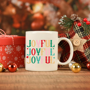 Fröhlicher Weihnachtskaffeebecher Kaffeetasse