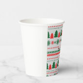 Fröhlicher Weihnachtskalender Pappbecher (Rechts)