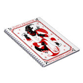 fröhlicher Weihnachtskrampf Notizblock (Rechte Seite)