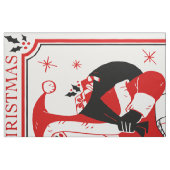 fröhlicher Weihnachtskrampf Stoff (Fat Quarter (45,7 x 55,9 cm))