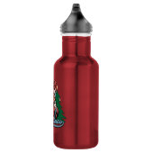 Fröhlicher Weihnachtsmann Edelstahlflasche (Rechts)