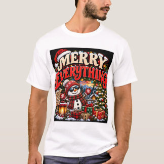 Fröhlicher Weihnachtsmann für jede Gelegenheit T-Shirt