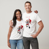 Fröhlicher Weihnachtsmann Ho Ho T-Shirt (Unisex)