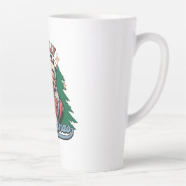Fröhlicher Weihnachtsmann Milchtasse