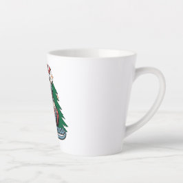 Fröhlicher Weihnachtsmann Milchtasse