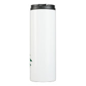 Fröhlicher Weihnachtsmann Thermosbecher (Rückseite)