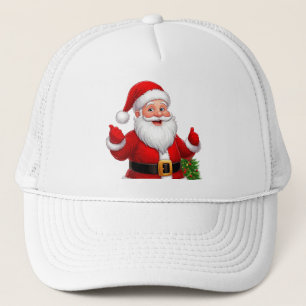Fröhlicher Weihnachtsmann Truckerkappe