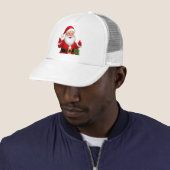 Fröhlicher Weihnachtsmann Truckerkappe (Beispiel)