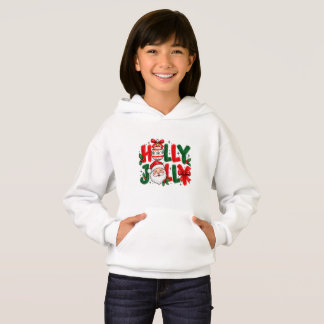 Fröhlicher Weihnachtsmann-Weihnachtsbaum-Anhänger- Hoodie