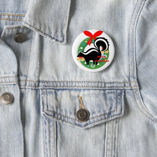 fröhlicher Weihnachtssunk Button (Beispiel)