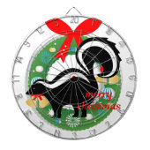 fröhlicher Weihnachtssunk Dartscheibe (vorne)