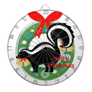 fröhlicher Weihnachtssunk Dartscheibe