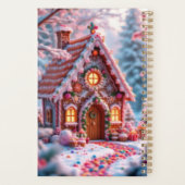 Fröhlicher Winter mit Weihnachten Planer (Rückseite)