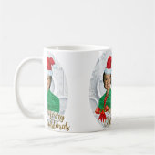 fröhlicher xmas Hillary clinton Kaffeetasse (Links)