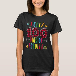 Fröhliches 100 Tage Schultag T-Shirt 100 Tage Schu
