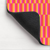 Fröhliches 3D-Regenbogen-Kachelmuster Mousepad (Ecke)