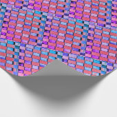 Fröhliches Abstraktes Wrapping Paper Geschenkpapier (Ecke)