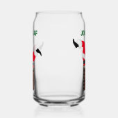 Fröhliches AF-Dosen-Glas Dosenglas (Links)