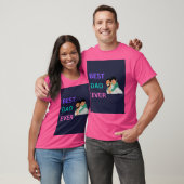Fröhliches "Best Vater Ever"-Hemd für Grafik-Papa T-Shirt (Unisex)