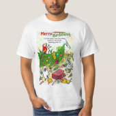 Fröhliches Birdmess T-Shirt (Vorderseite)