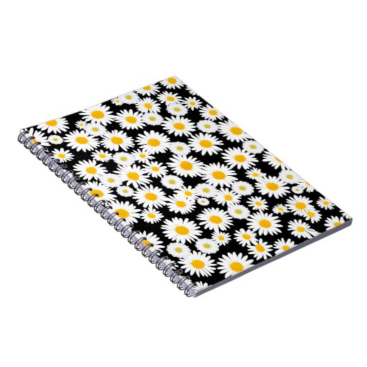 Fröhliches Blumendesign Notizblock (Rechte Seite)