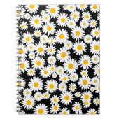 Fröhliches Blumendesign Notizblock (Vorderseite)