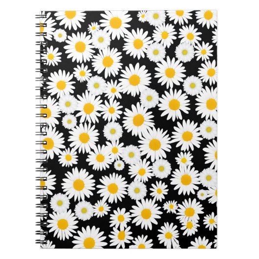 Fröhliches Blumendesign Notizblock (Vorderseite)