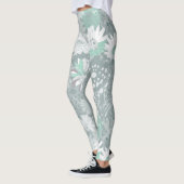 Fröhliches Bohemisch in Aqua Gray Leggings (Links)