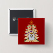 Fröhliches Bookmas Button (Vorne & Hinten)