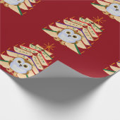 Fröhliches Bookmas Geschenkpapier (Ecke)