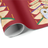 Fröhliches Bookmas Geschenkpapier (Rolleneckpunkt)