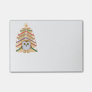 Fröhliches Bookmas Post-it Klebezettel