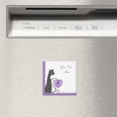 fröhliches Cat Magnet Design (In Situ (Geschirrspüler))
