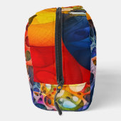 Fröhliches Chaos - Fraktal Essentials Toilette Waschbeutel (Rechts)