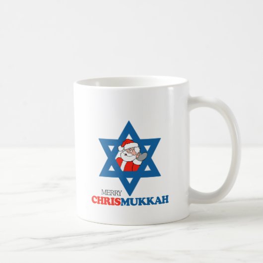 Fröhliches Chrismukkah - Kaffeetasse (Rechts)