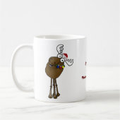 Fröhliches Christmoose! Kaffeetasse (Links)
