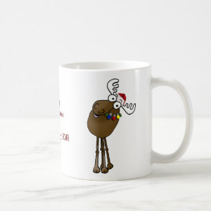 Fröhliches Christmoose! Kaffeetasse