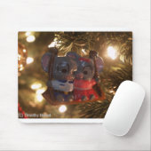 Fröhliches Christmouse Mousepad (Mit Mouse)