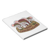 Fröhliches Christmouse Notizblock (angewinkelt)