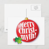 Fröhliches Christmyth! Feiertagspostkarte (Vorne/Hinten)