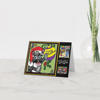 Fröhliches Cristmas Feiertagskarte