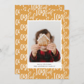 fröhliches Drehbuch ein Foto Familie elegant farbe (Vorne/Hinten)