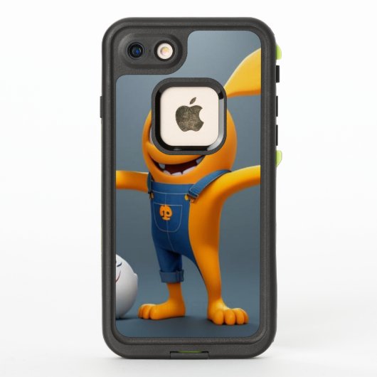 „Fröhliches Einaugenmonster mit Geisterfreund“ (Rückseite)