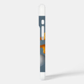 „Fröhliches Einaugenmonster mit Geisterfreund“ Case-Mate iPhone Hülle (Rückseite / Links)