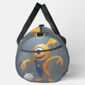 „Fröhliches Einaugenmonster mit Geisterfreund“ Duffle Bag (Rechts)