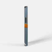 „Fröhliches Einaugenmonster mit Geisterfreund“ iPhone Hülle (Rechte Seite)