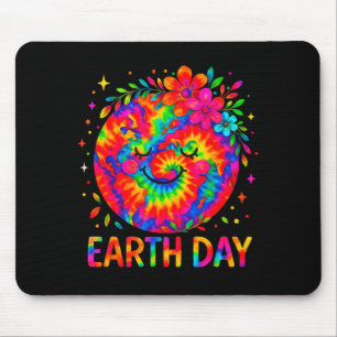 Fröhliches Erdtag-Shirt Süße Erde Florales Erdtag Mousepad
